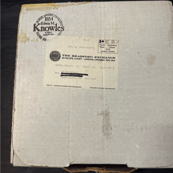 Vintage The northern Shoveler decorative Plate with Duck Family - Picture 4 of 4